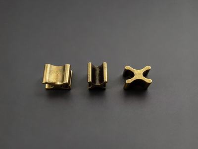 不锈钢X型后码镀青古铜色