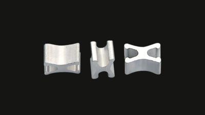 8#白铝X后码(欧样槽加深)