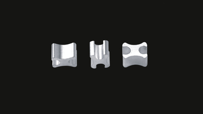 3#白铝工字型后码