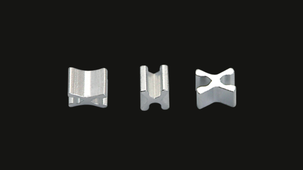 3# (4.5#) White Aluminium X-shaped Rear Code